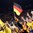 COLOGNE, GERMANY - MAY 6: A Germany fan waves her flag in a sea of Swedish supporters during preliminary round aciton at the 2017 IIHF Ice Hockey World Championship. (Photo by Andre Ringuette/HHOF-IIHF Images)

